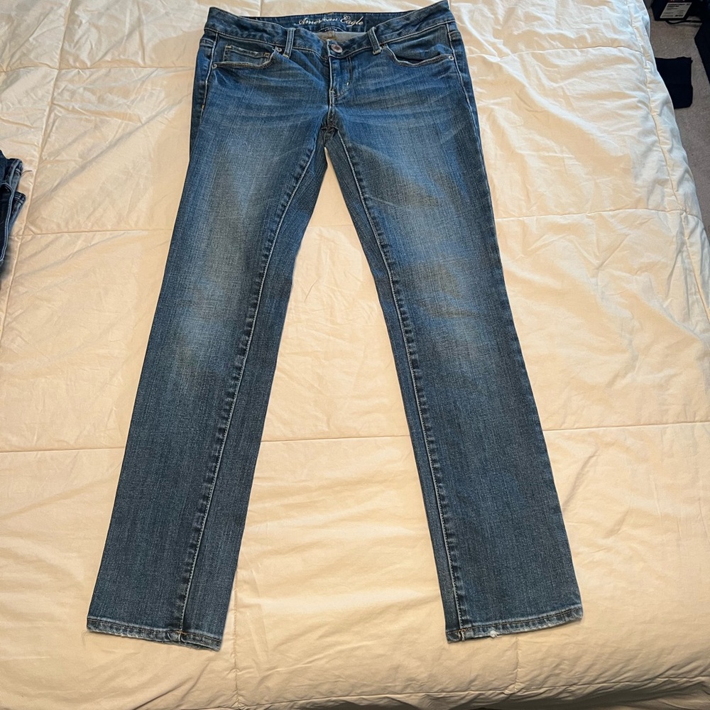 American Eagle Stretch Short Skinny Jeans